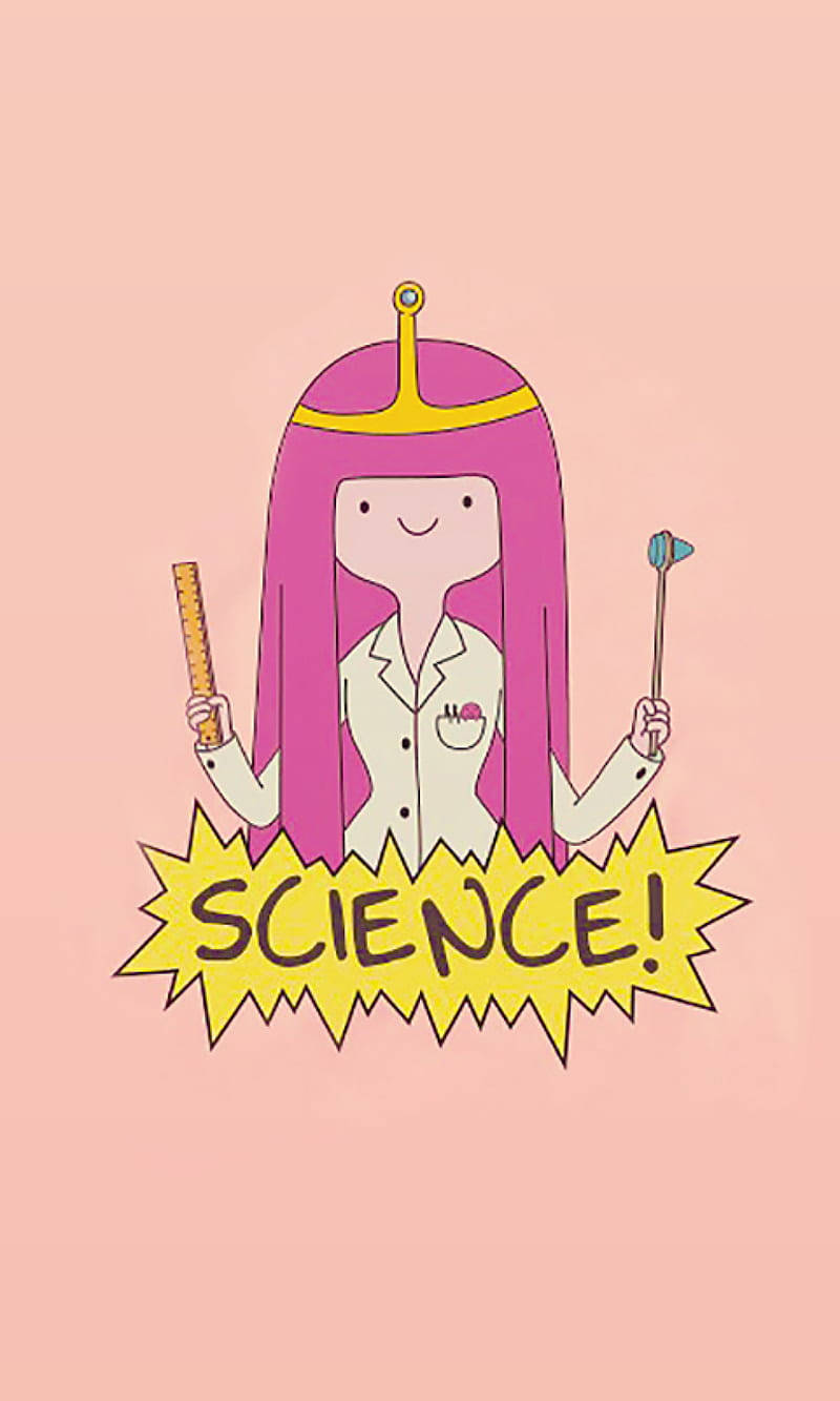 Princess Bubblegum Science Wallpaper