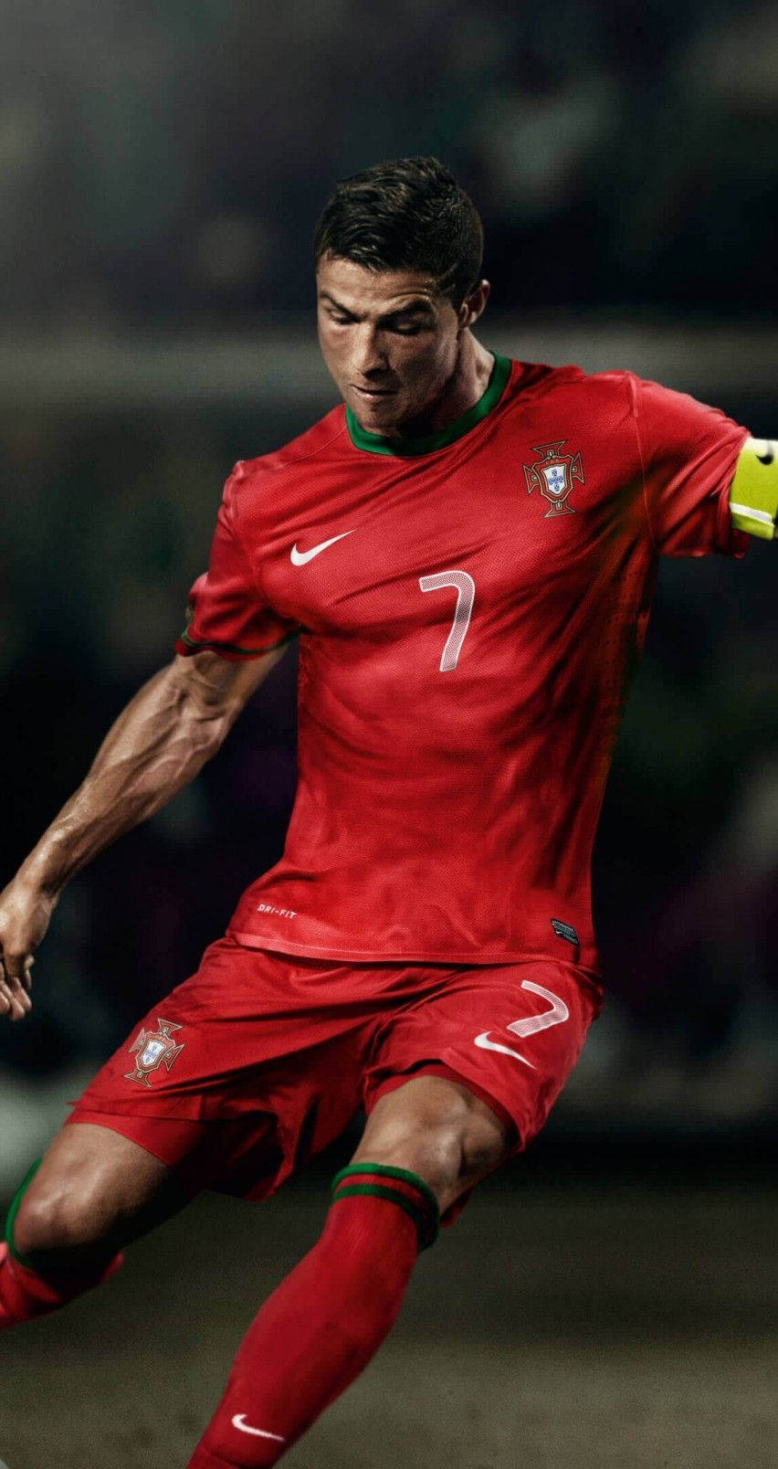 Professional Footballer Cristiano Ronaldo Iphone Wallpaper