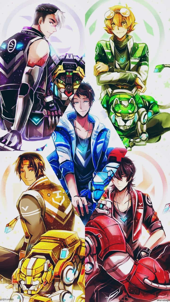 Protect The Galaxy With The Legendary Defender Voltron Wallpaper