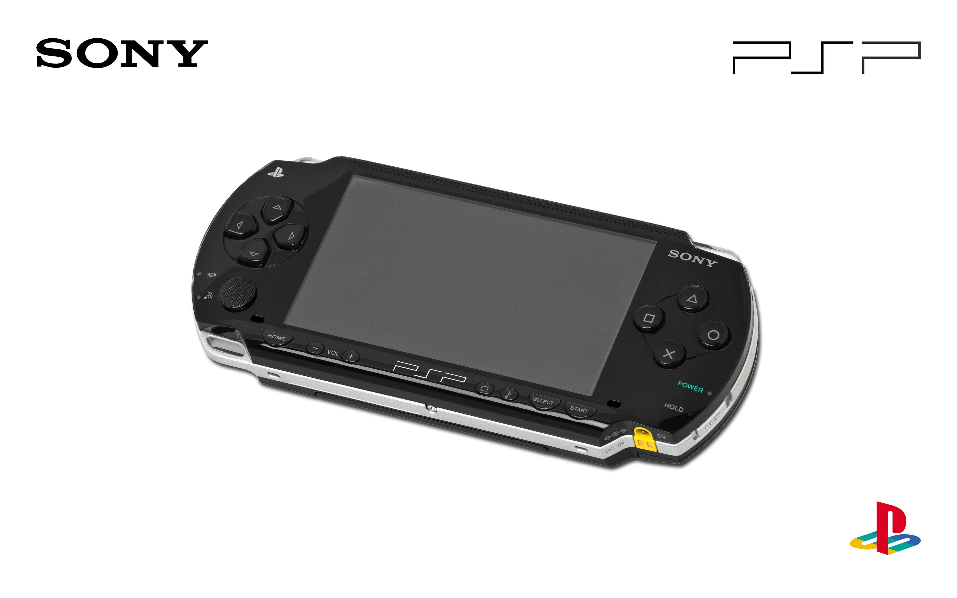 Psp Black Aesthetic On White Wallpaper