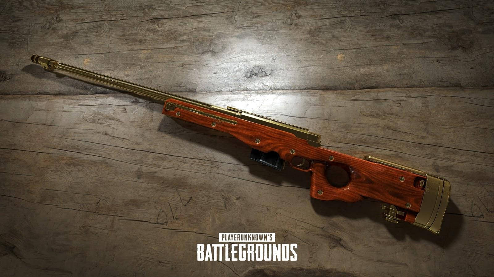 Pubg Lite Brown Rifle Wallpaper