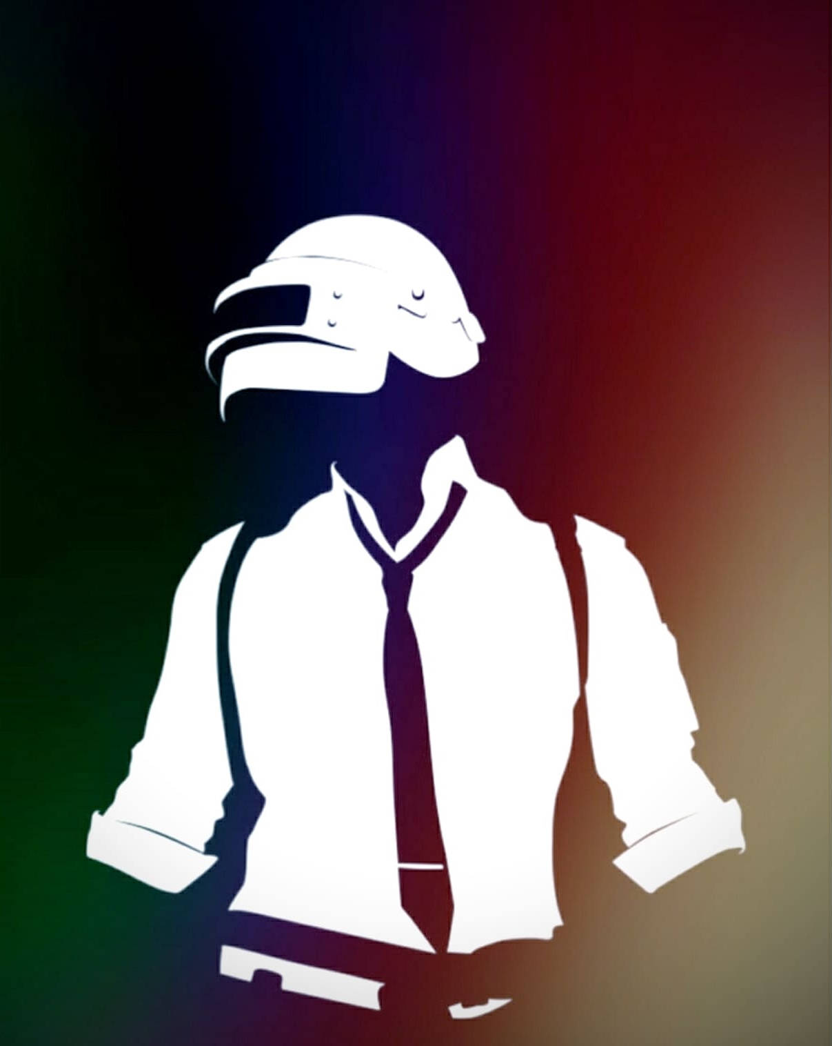 Pubg Lite Game Character Silhouette Wallpaper