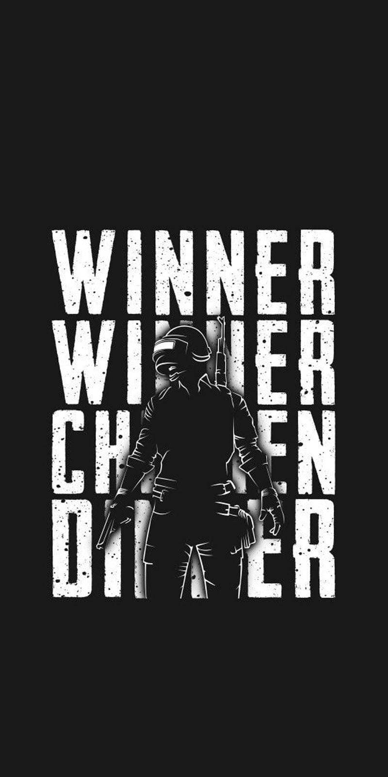 Pubg Lover Winner Chicken Dinner Wallpaper