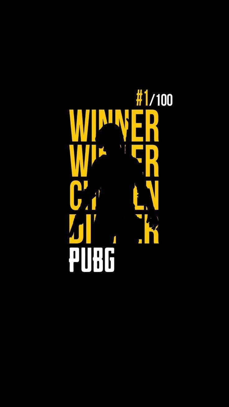 Pubg Lover Yellow Text Wallpaper