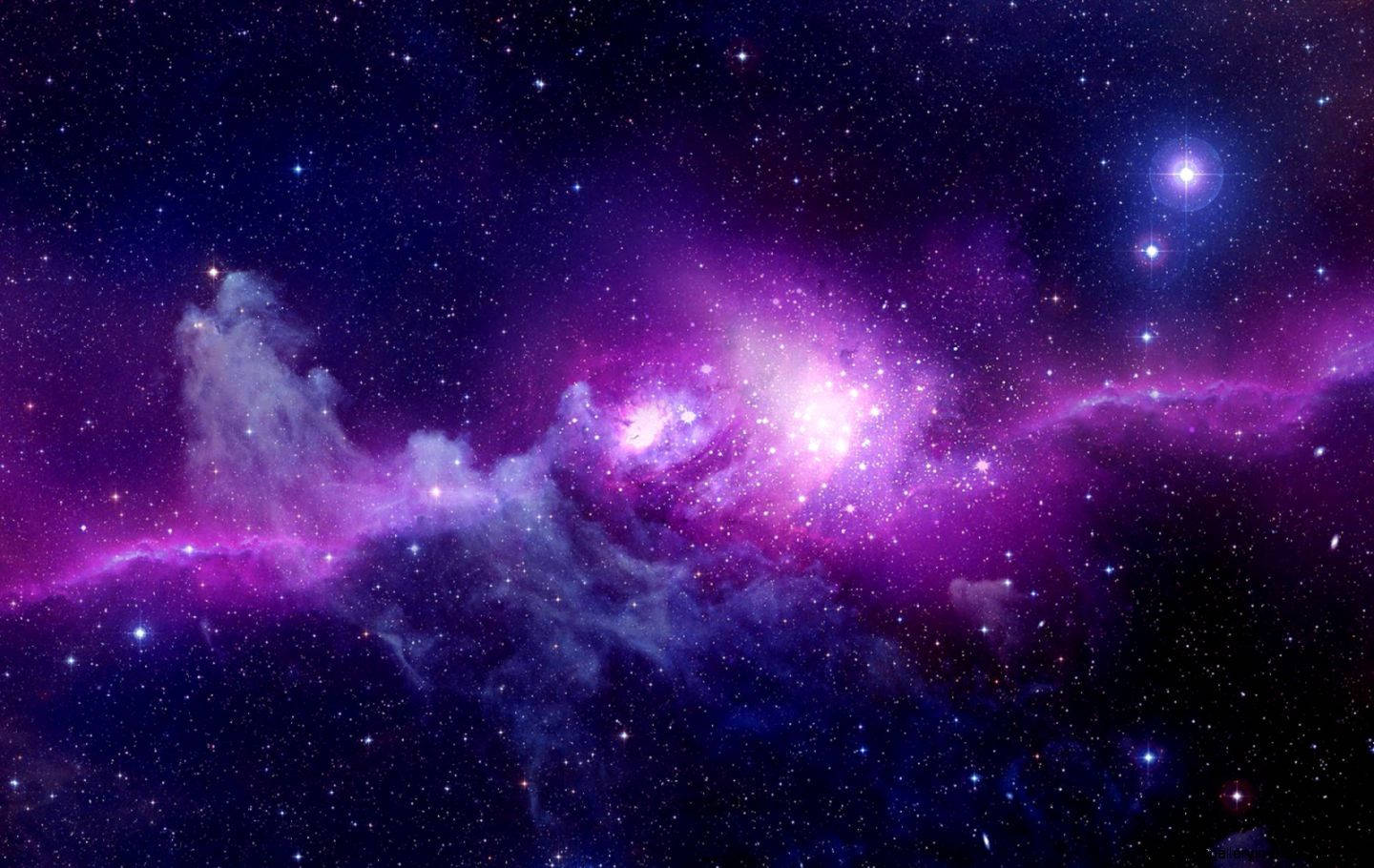 Purple Aesthetic Galaxy Space Wallpaper