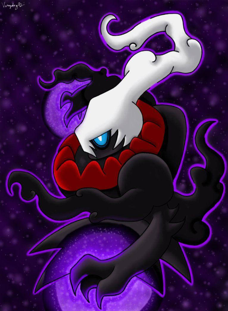 Purple Darkrai Phone Wallpaper