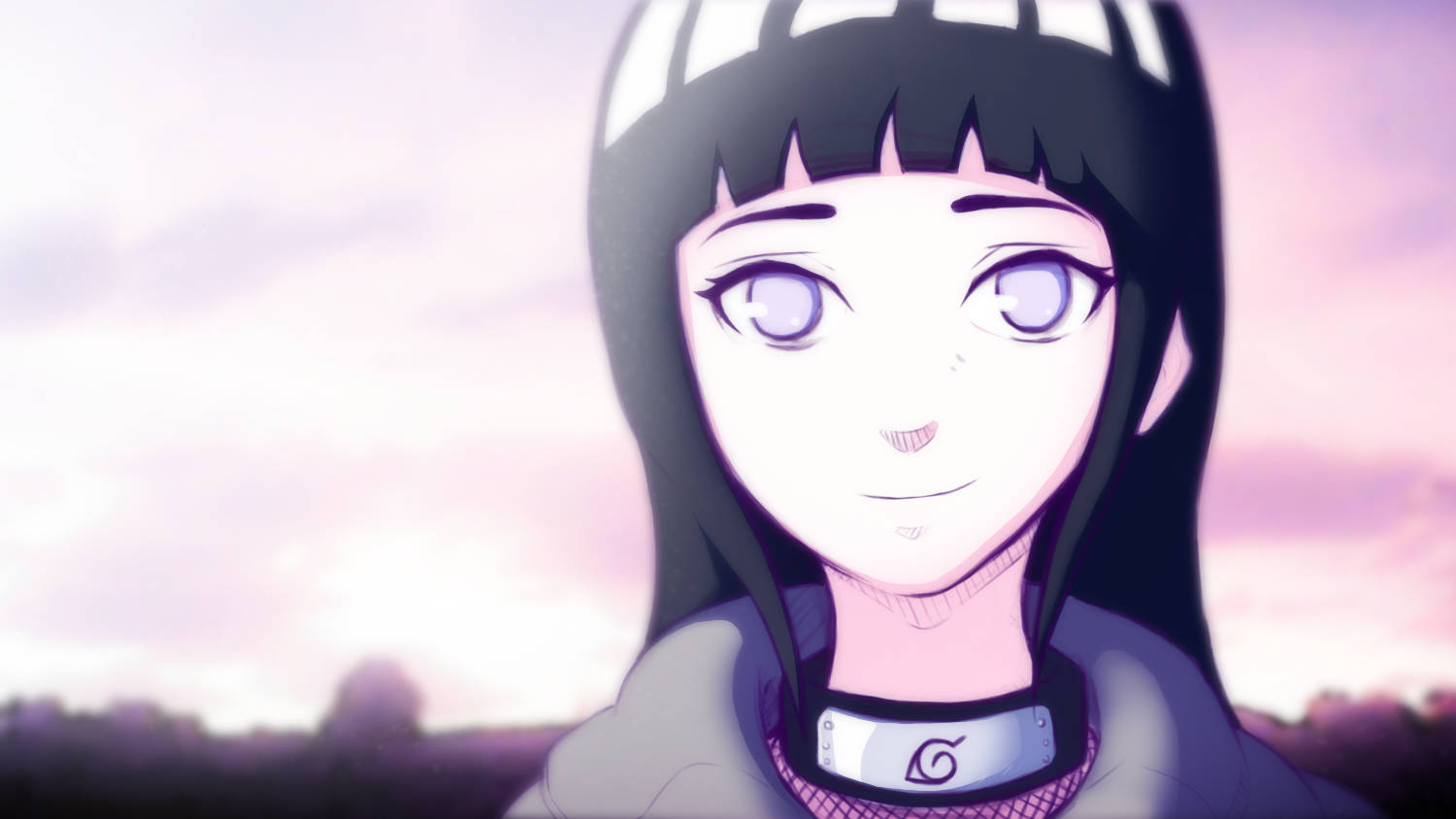 Purple Hinata Hyuga Wallpaper