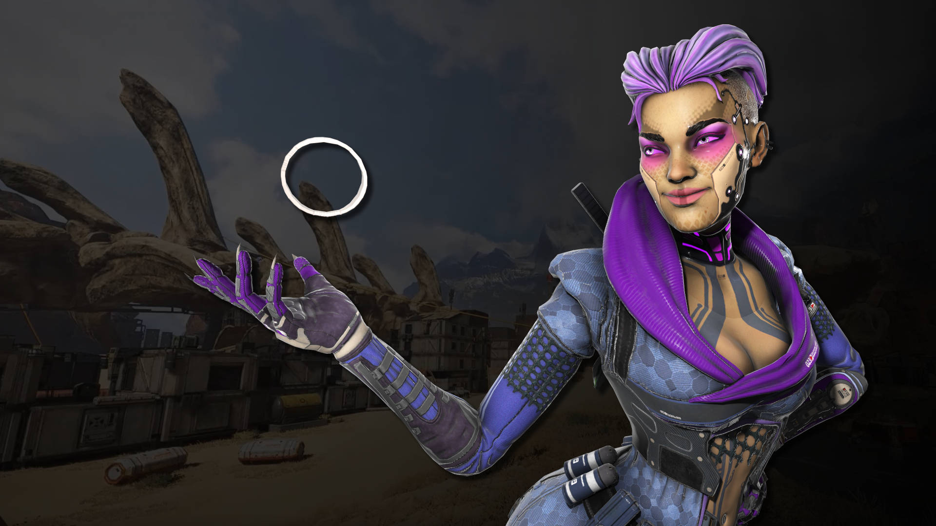 Purple Reign Skin Apex Legends Loba Wallpaper