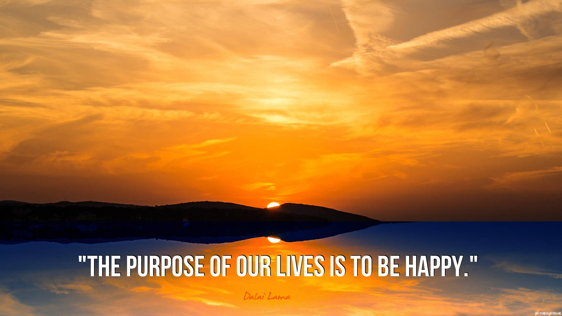 Purpose Of Our Lives Quote Wallpaper
