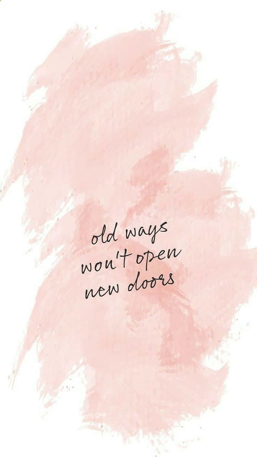 Quotes Tumblr Pink Paint Splatter Wallpaper