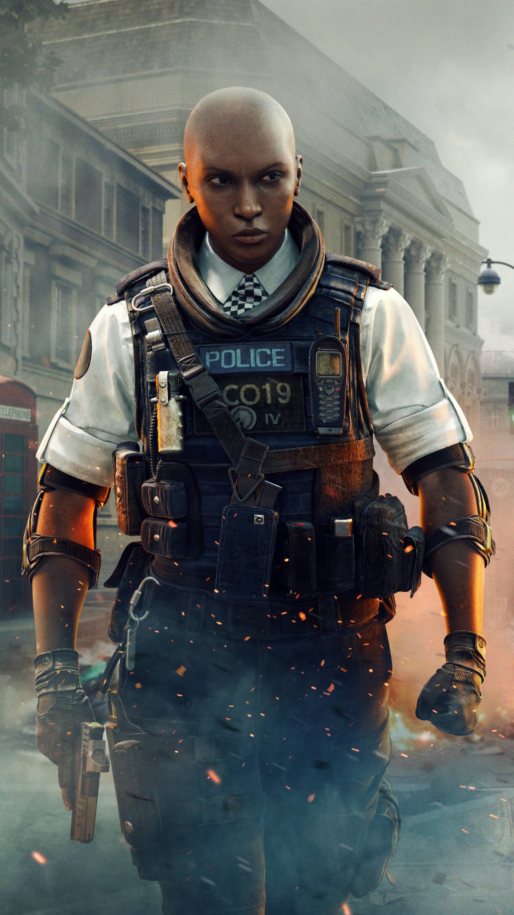 Rainbow Six Siege Clash Iphone Wallpaper