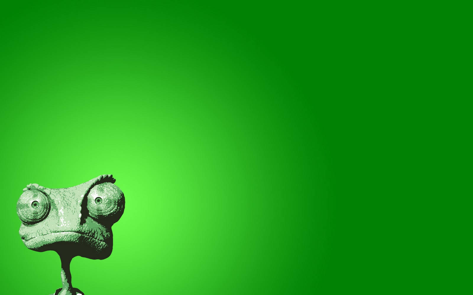 Rango Portrait On Green Backdrop Wallpaper