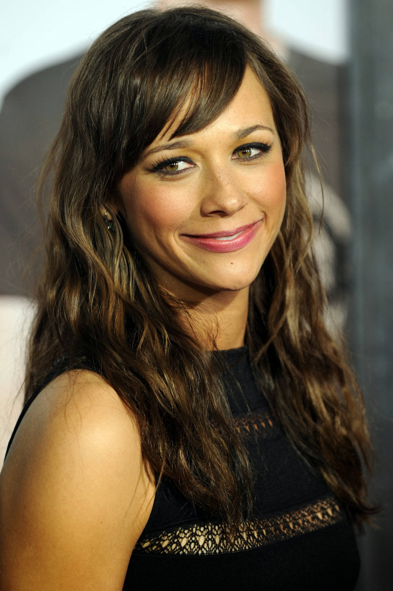 Rashida Jones Wallpaper Women, Actress, Lips, Freckles, Green Eyes,