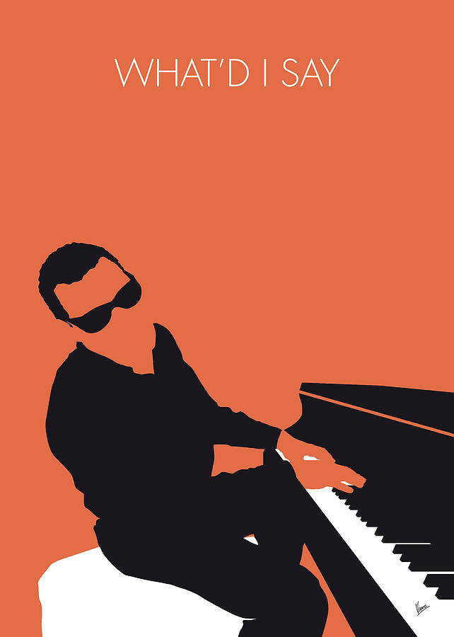 Ray Charles Graphic Art Wallpaper