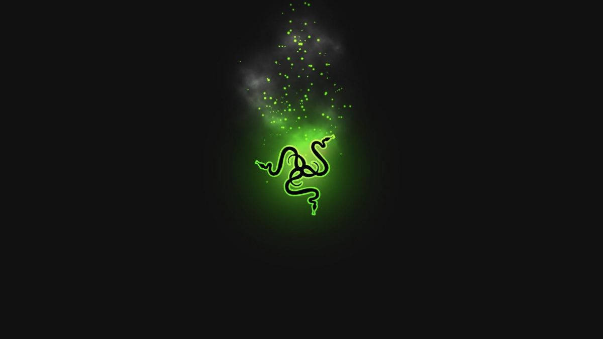 Razer Logo Illuminating 4k Wallpaper