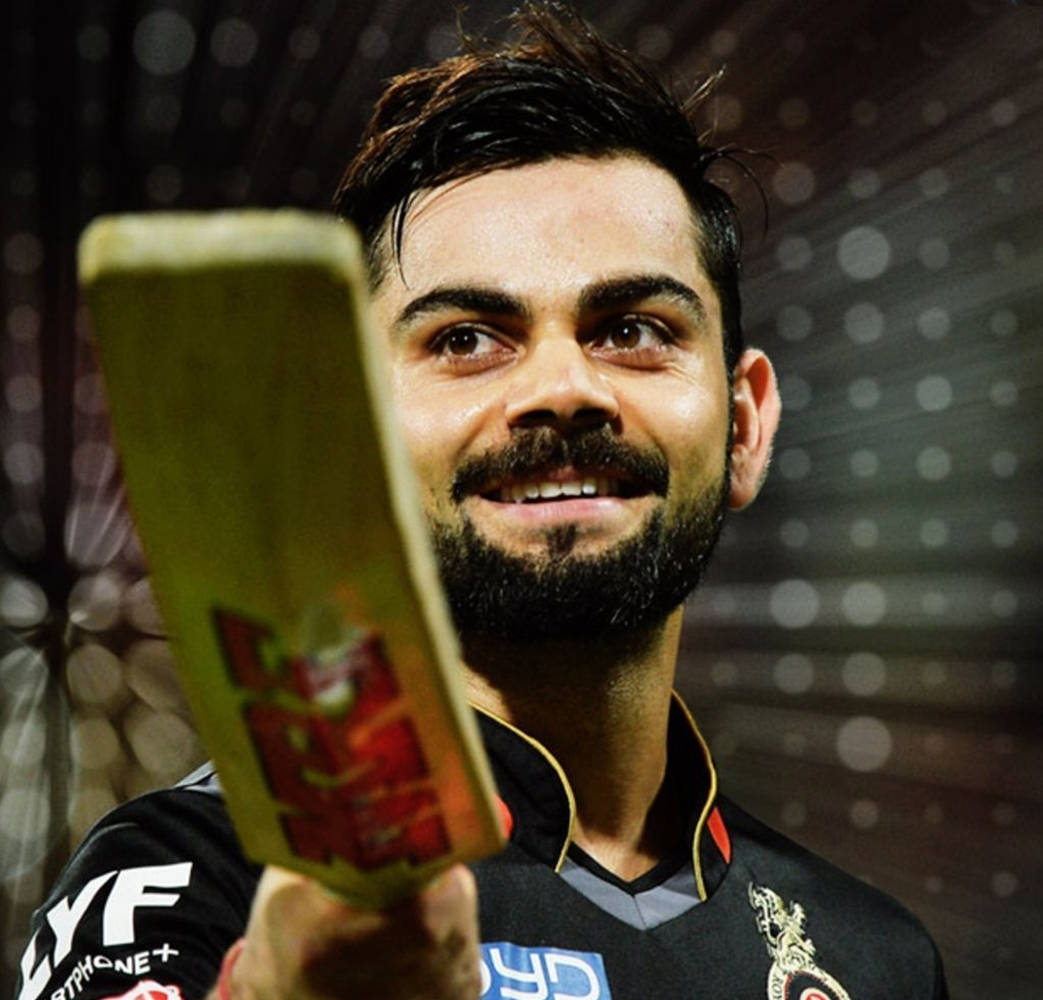 Rcb Batsman And Team Captain Virat Wallpaper