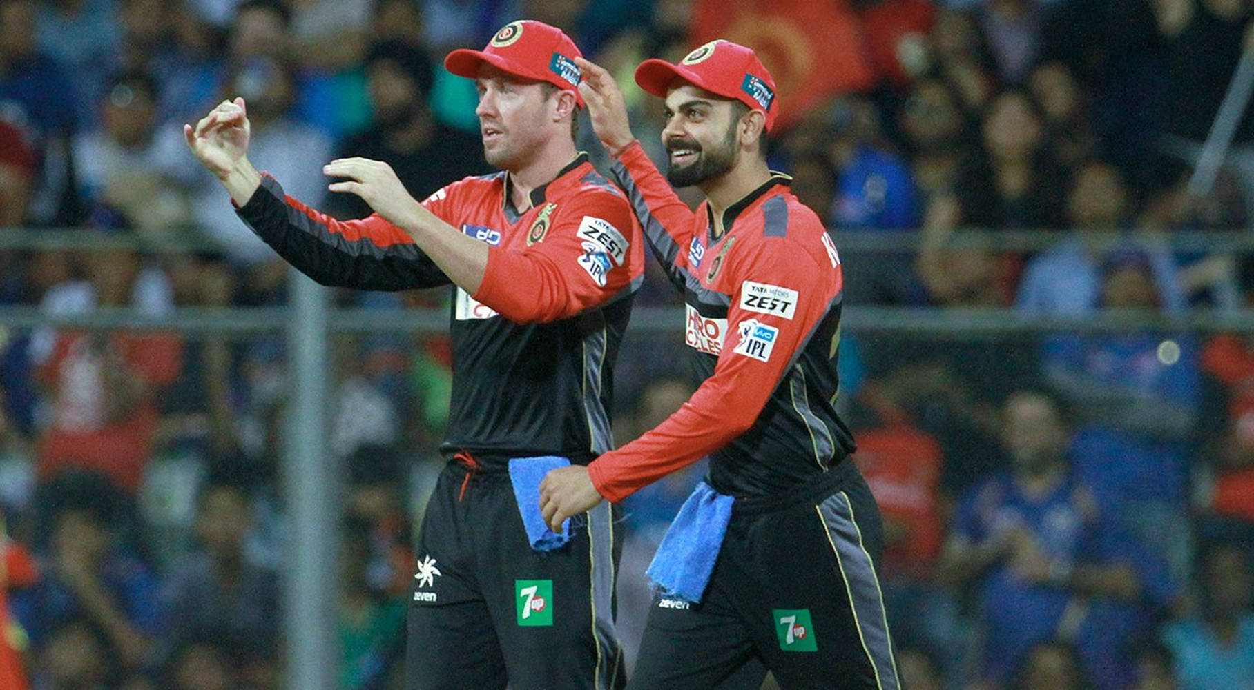 Rcb Batter Virat And Ab Wallpaper