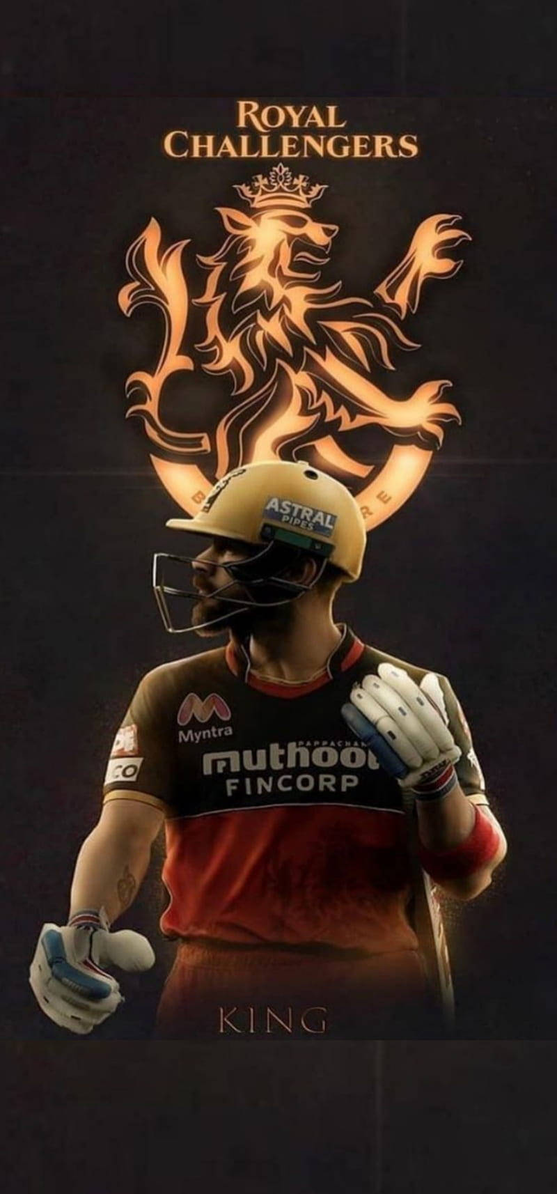 Rcb Team King Wallpaper