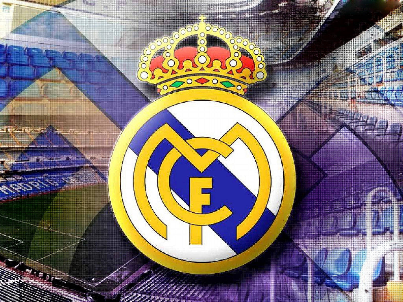 Real Madrid Colorful Logo Wallpaper