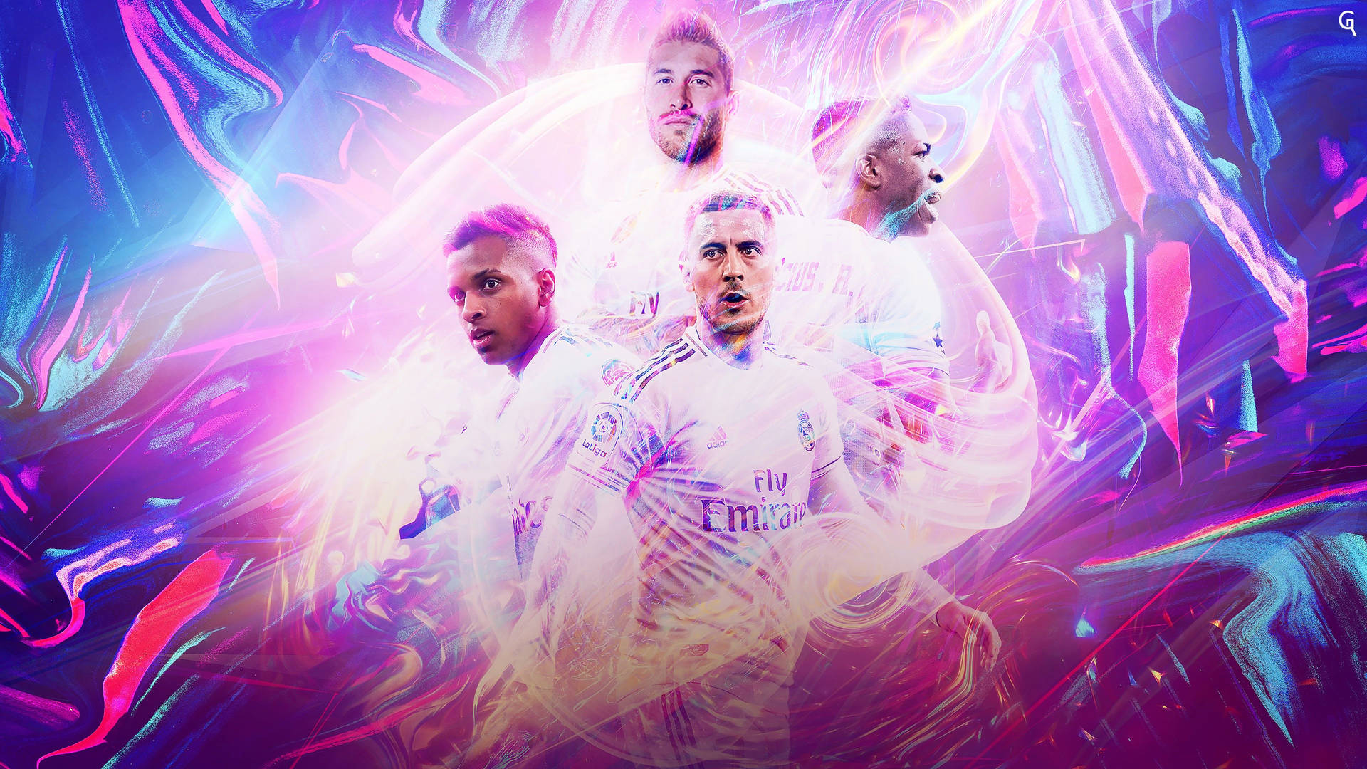 Real Madrid Football Players Wallpaper