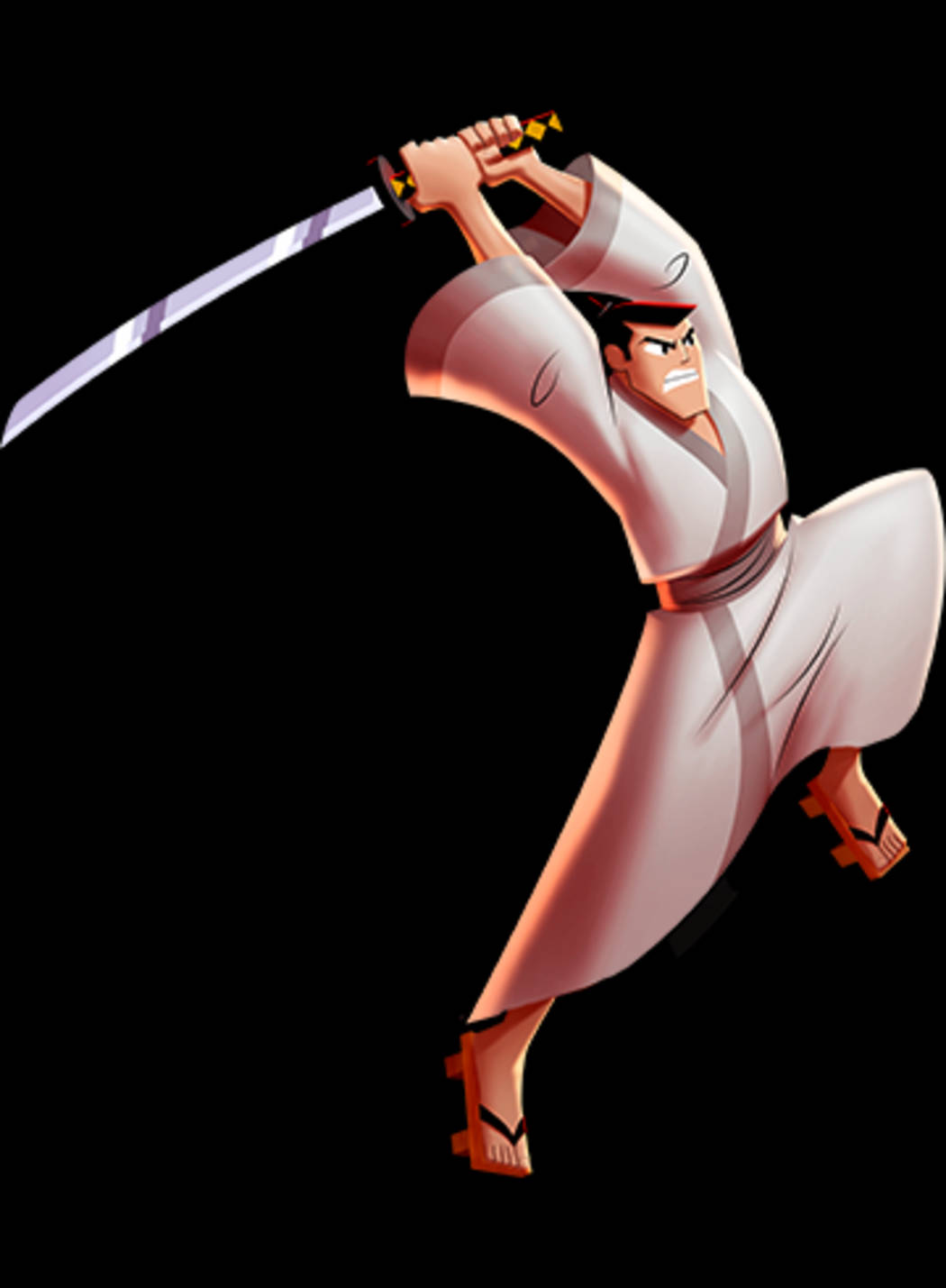 Realistic Samurai Jack Character Illustration Wallpaper