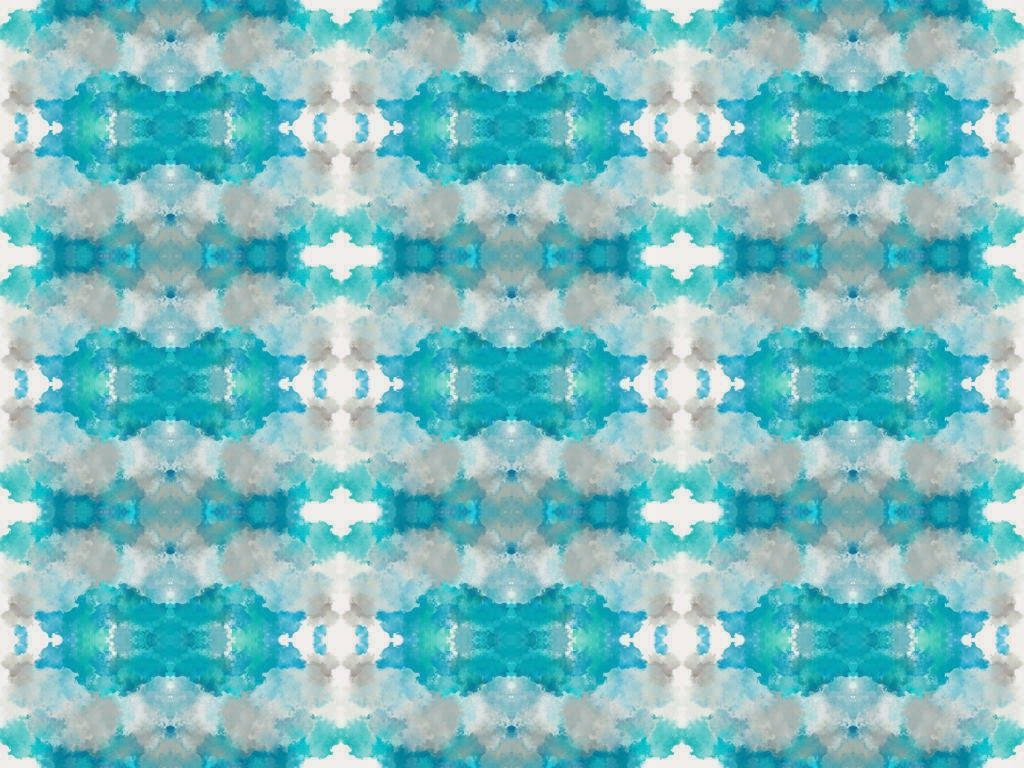 Rectangular Sky Blue Coloured Tie Dye Wallpaper