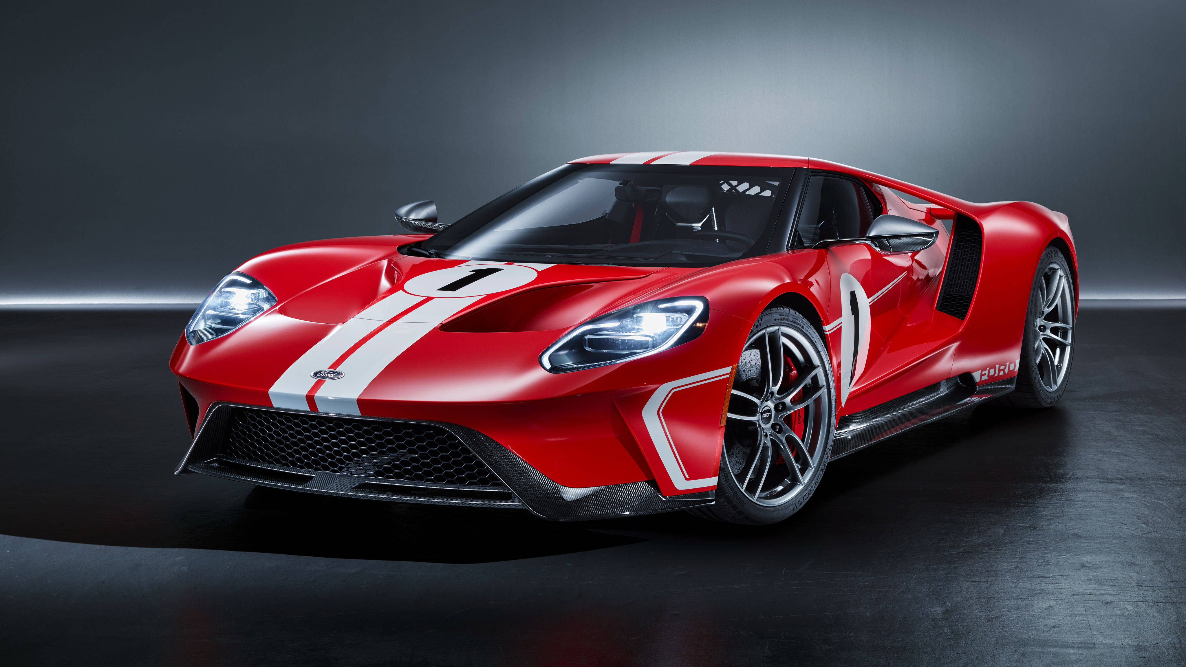 Red 2005 Ford Gt Wallpaper