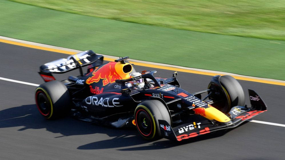 Red Bull Racing Near Grass Wallpaper