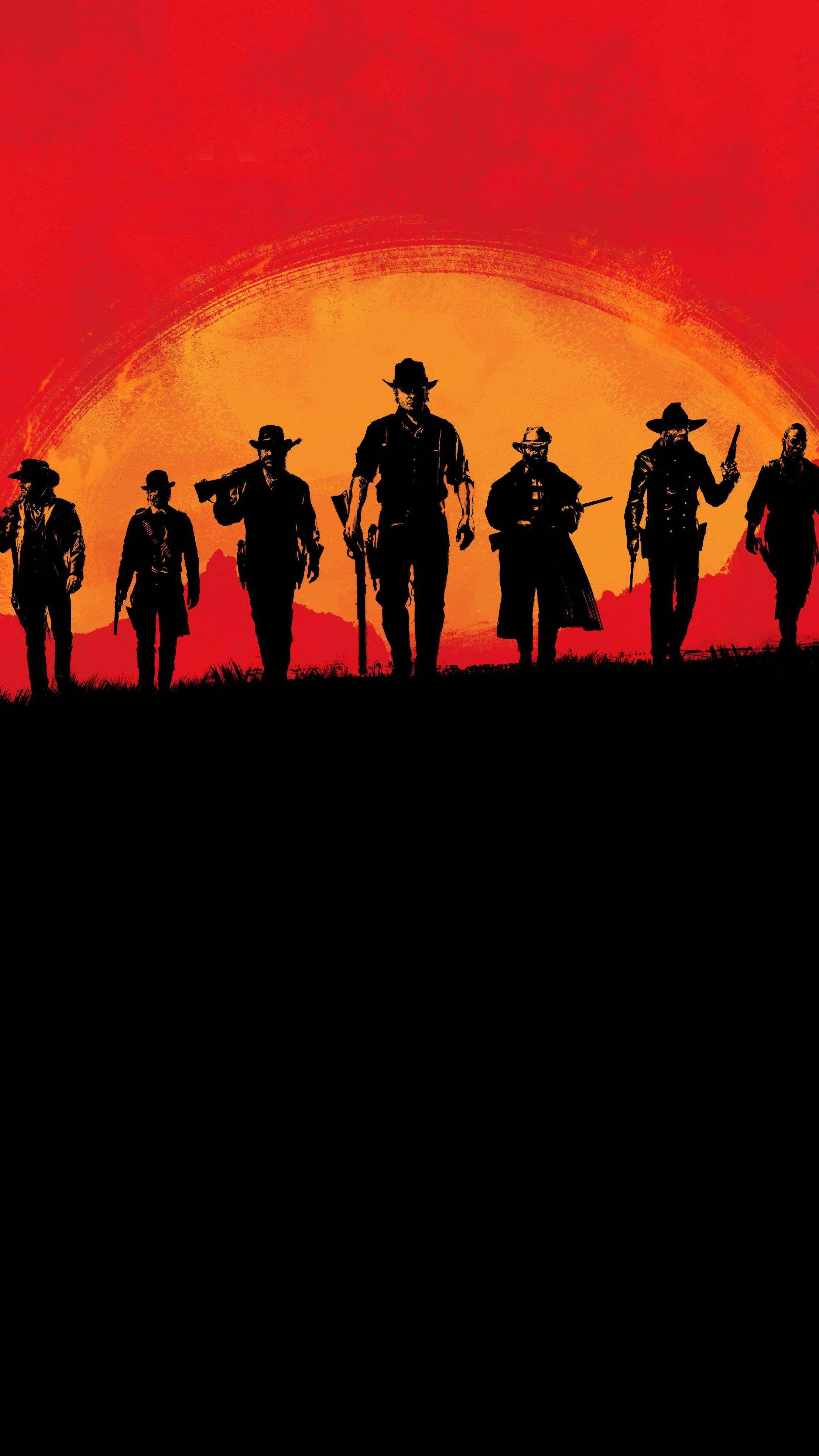 Red Dead Iphone Cast Wallpaper