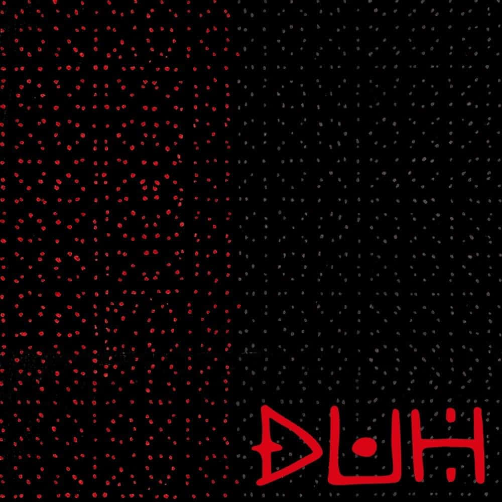 Red Dots D U H Pattern Wallpaper