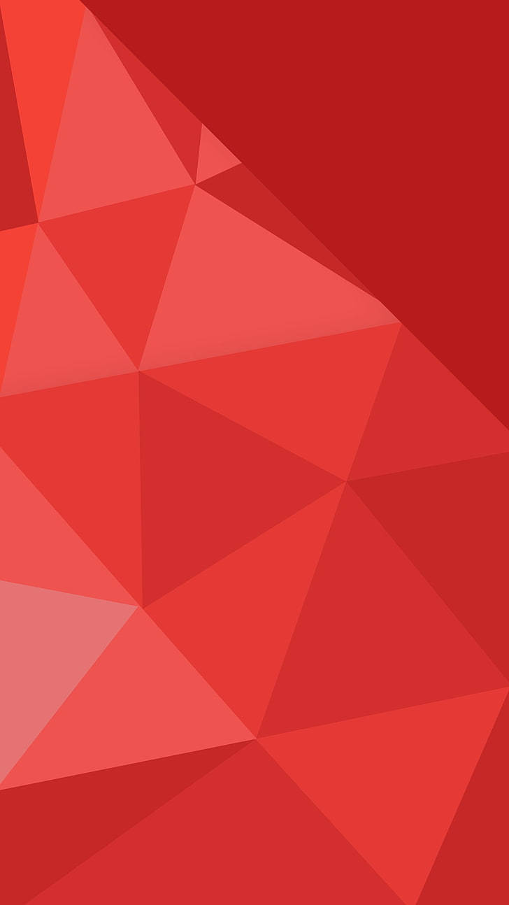 Red Geometric Whatsapp Chat Background Wallpaper