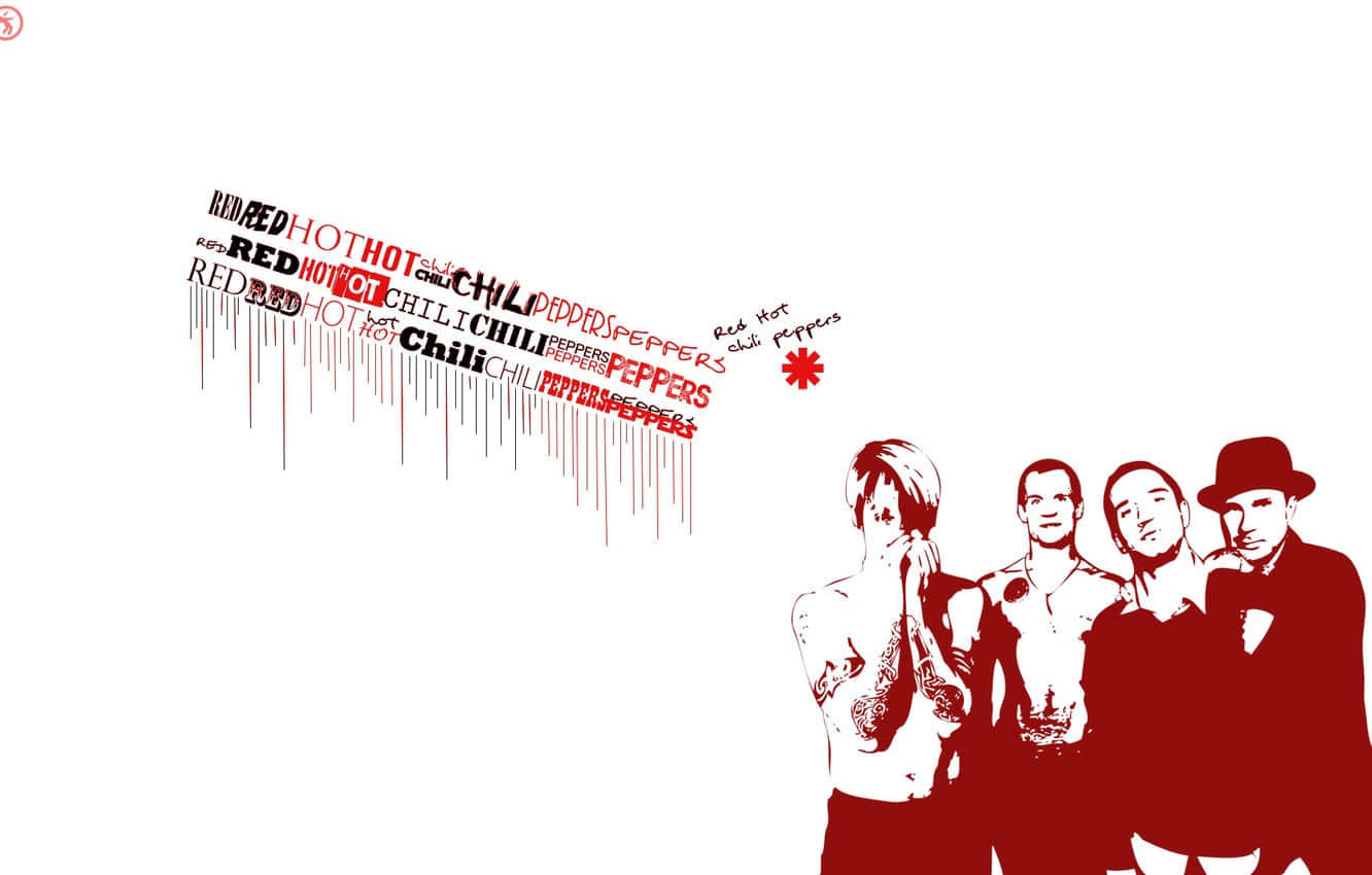 Red Hot Chili Peppers Rocking Out In A Live Performance. Wallpaper