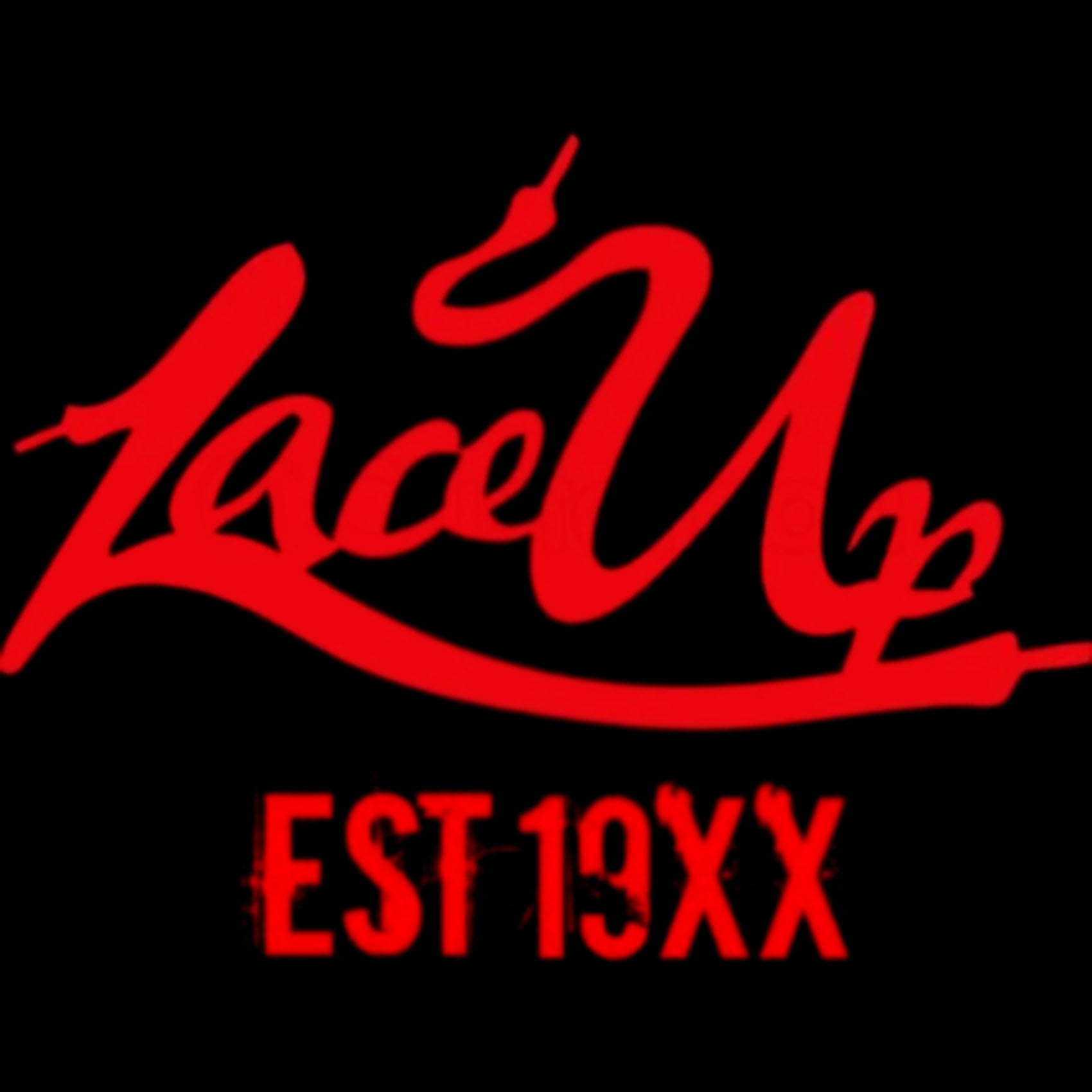 Red Lace Up Est 19xx Wallpaper