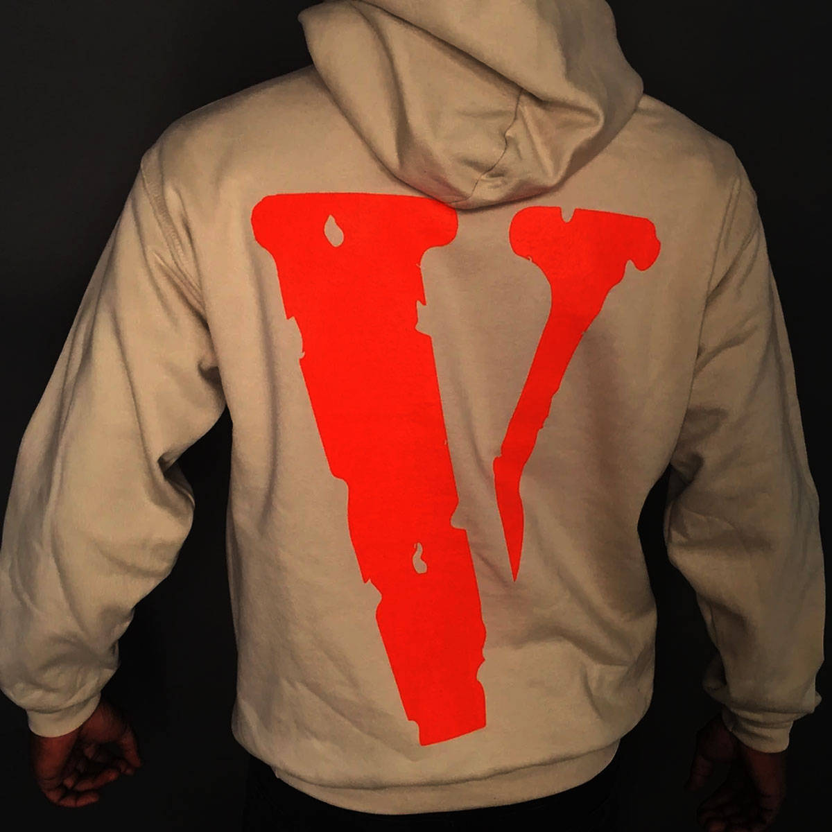 Red Logo Hoodie Print Vlone Pfp Wallpaper