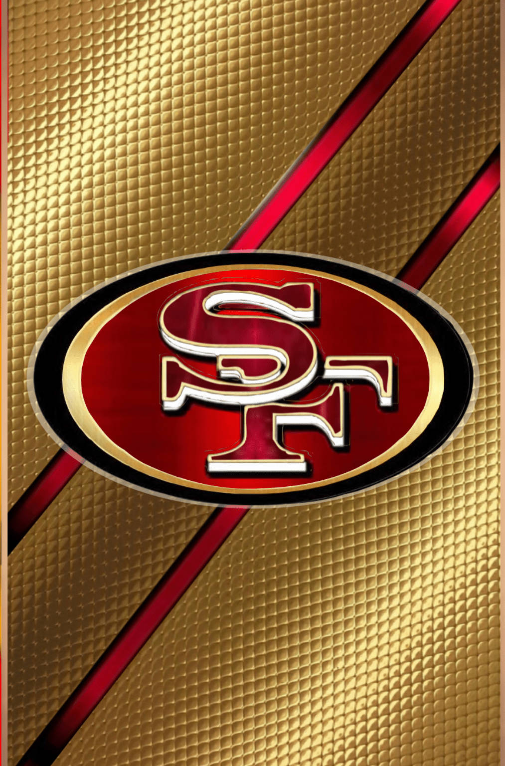 Red Logo Of San Francisco 49ers Wallpaper