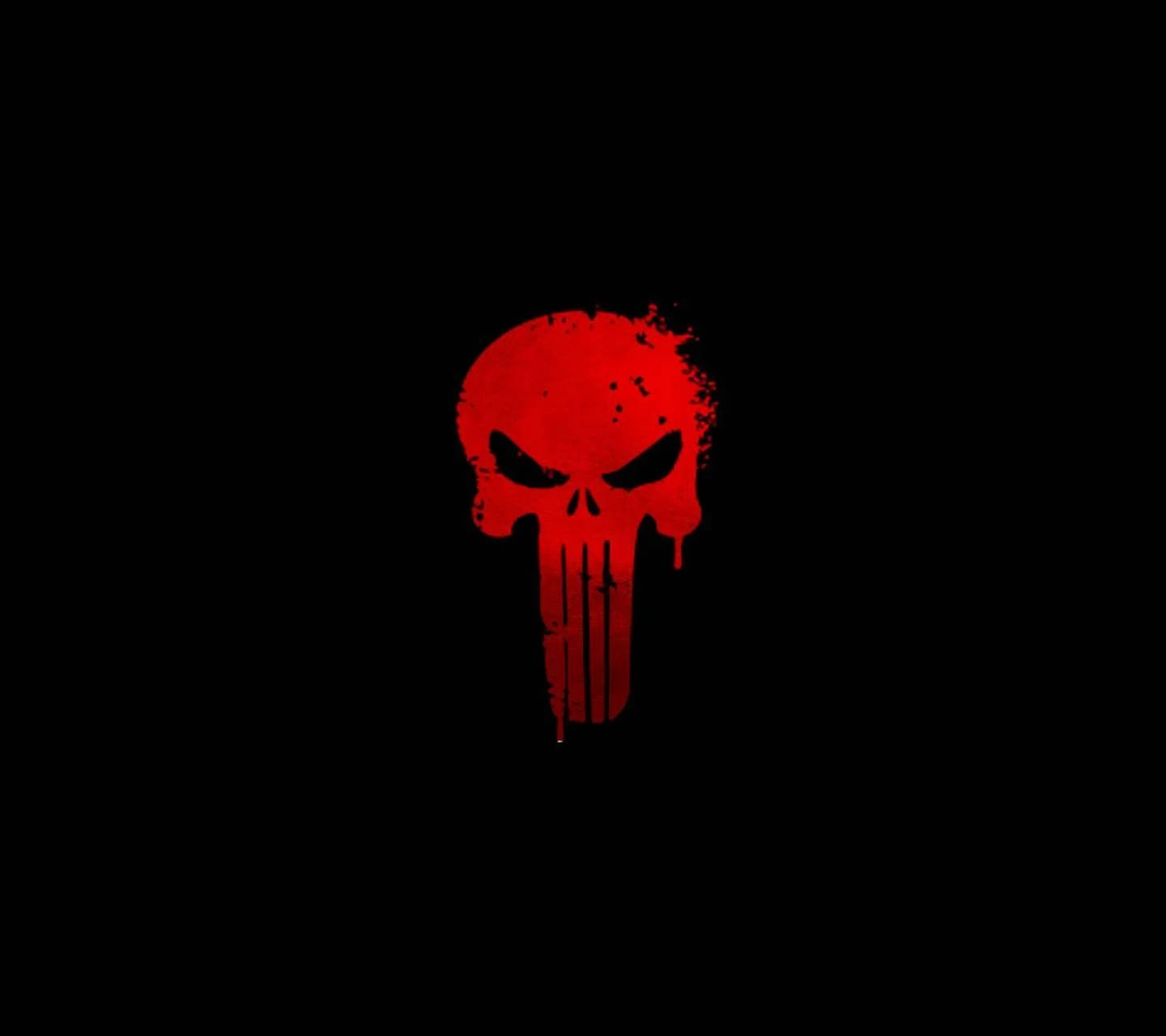 Red Punisher Logo Wallpaper