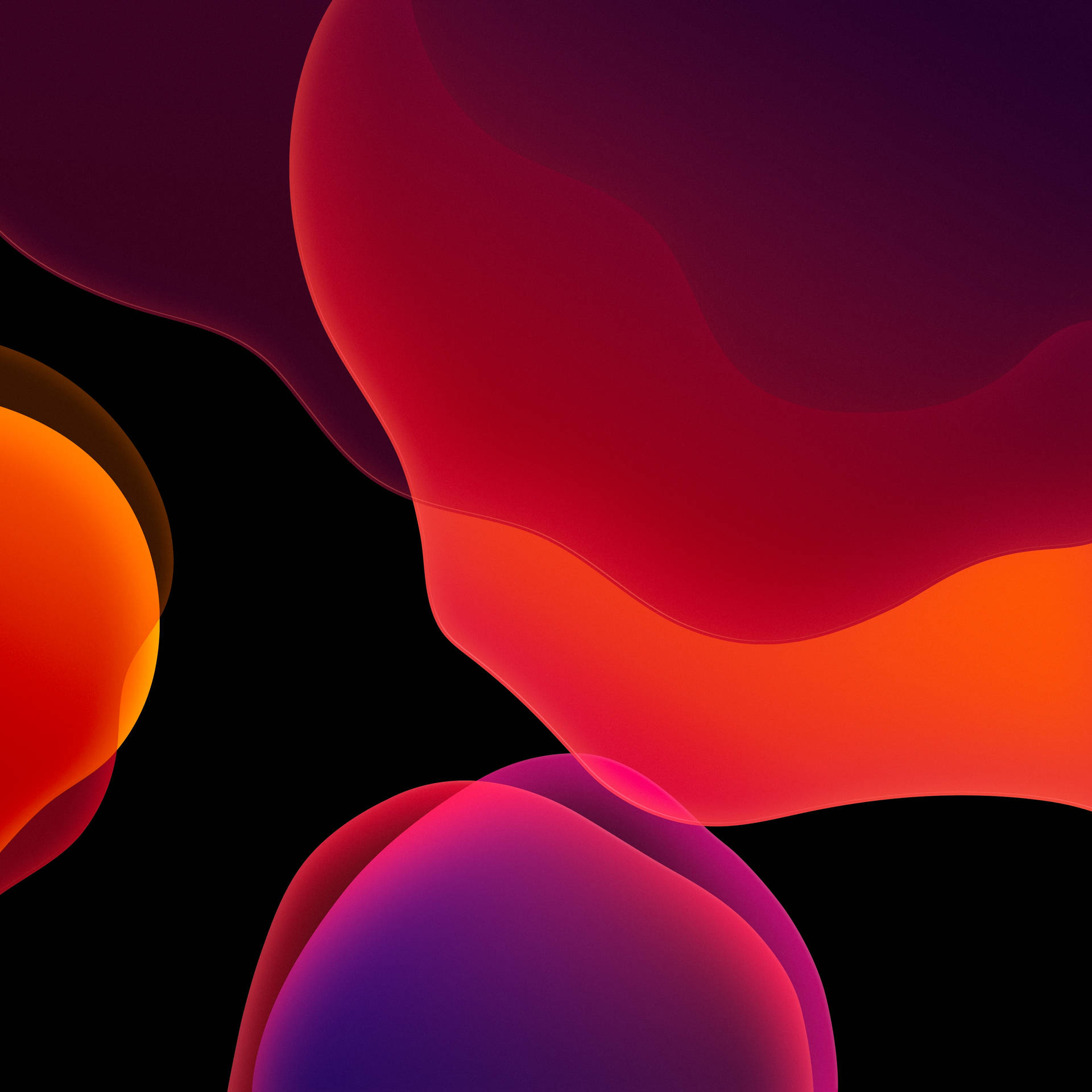 Red Purple Blobs 4d Ultra Hd Wallpaper