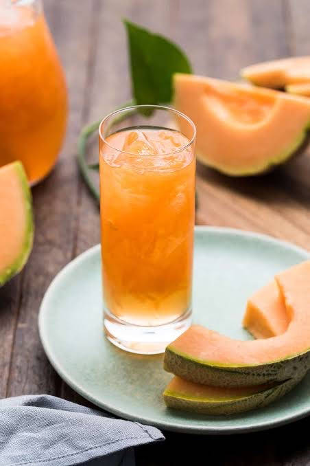 Refreshing Cantaloupe Juice Wallpaper