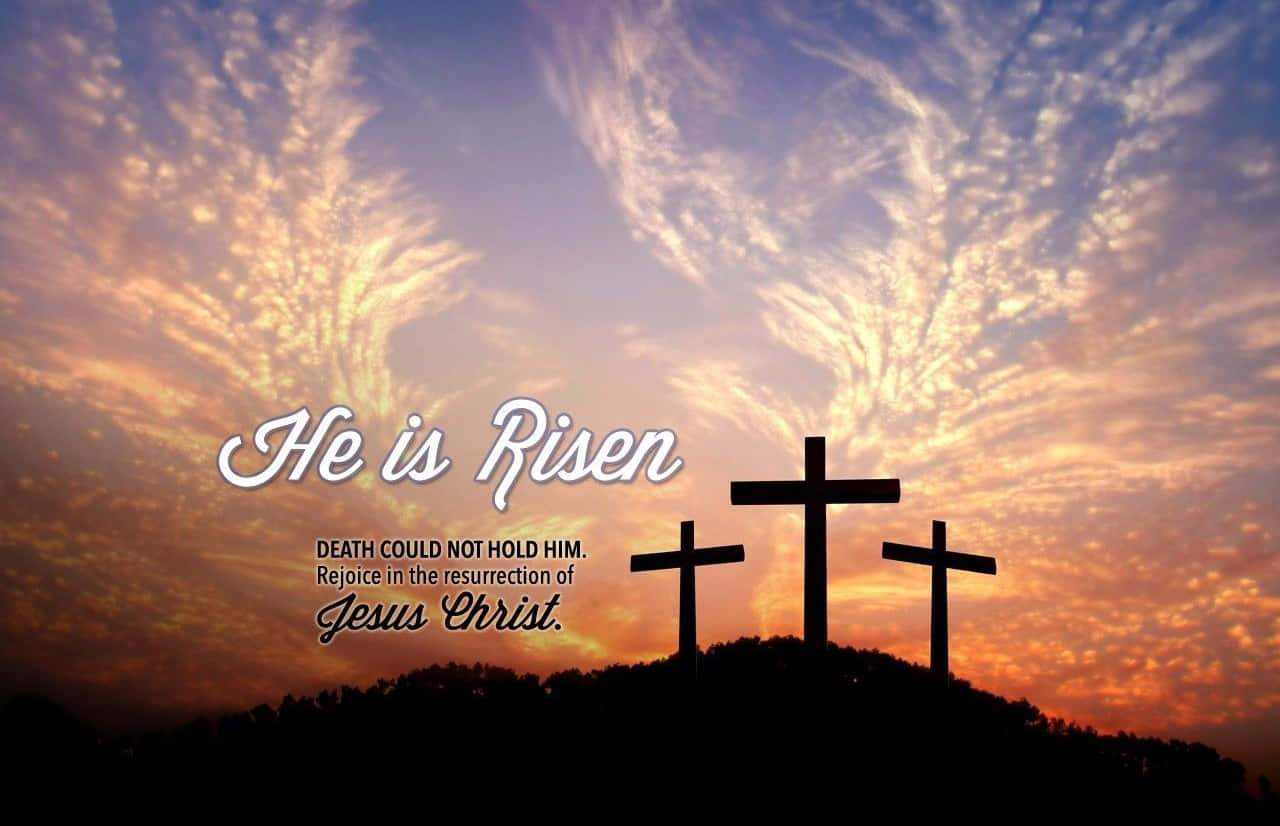 Religious Easter Quotation Wallpaper