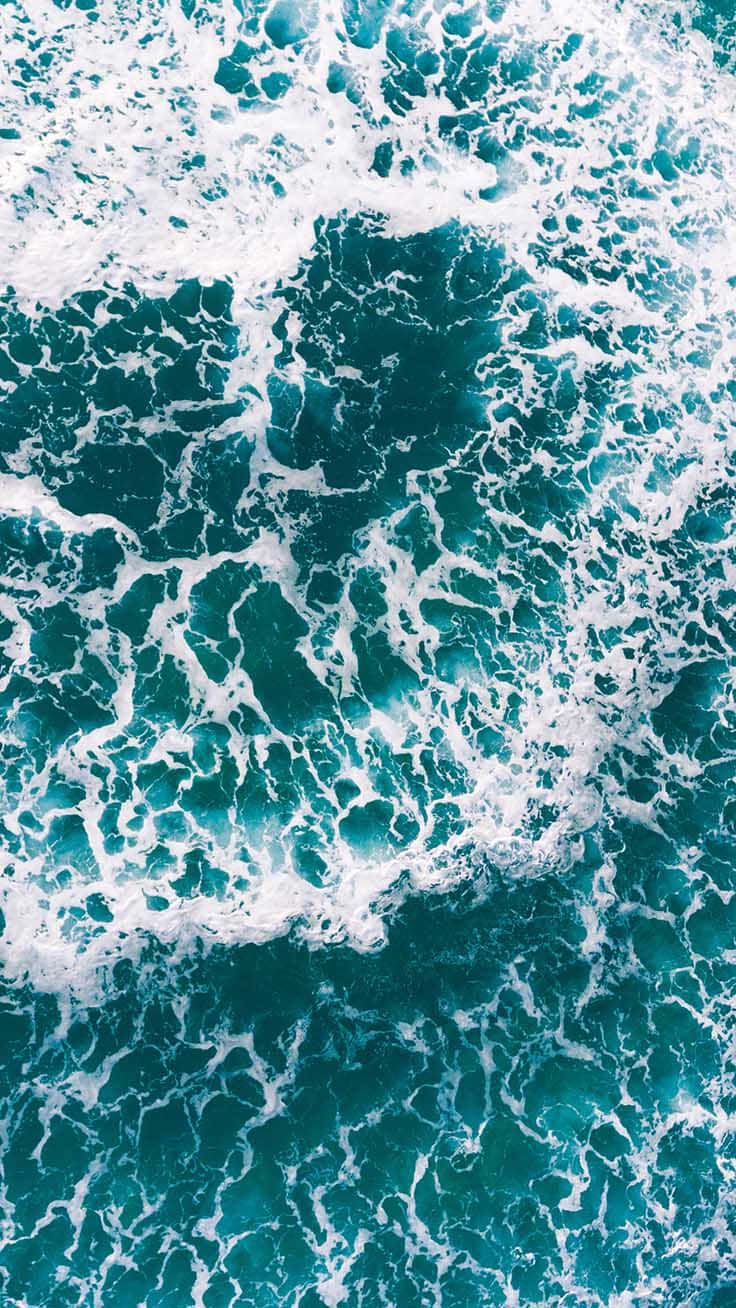 Representative Of Modern Style: Turquoise Iphone Wallpaper