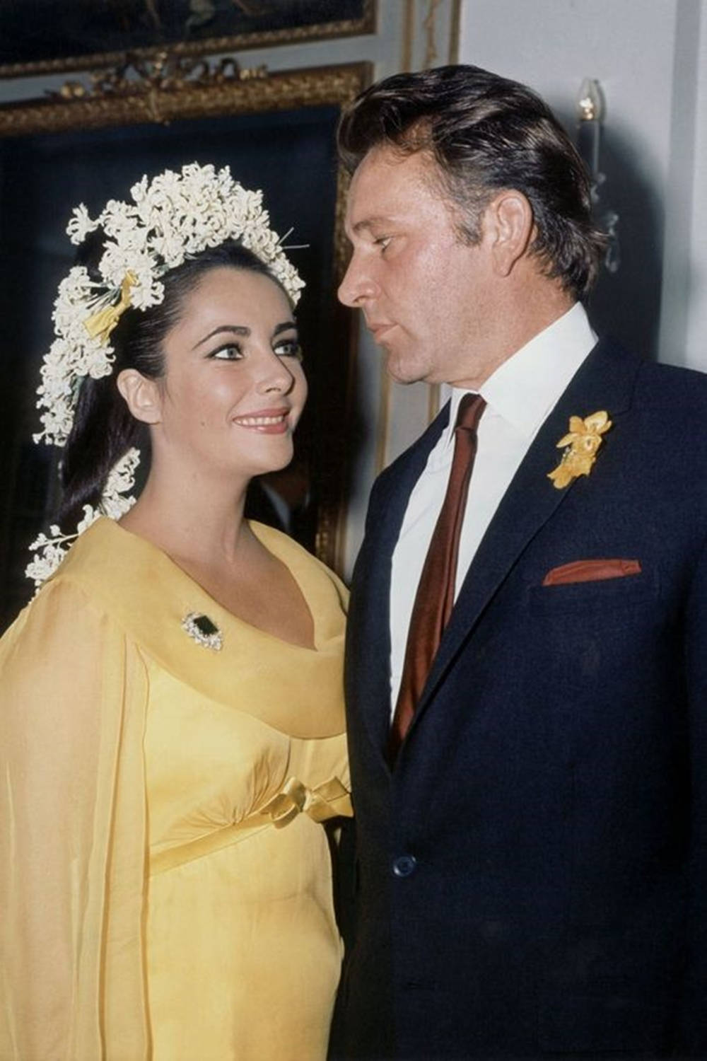 Richard Burton At His Wedding Wallpaper