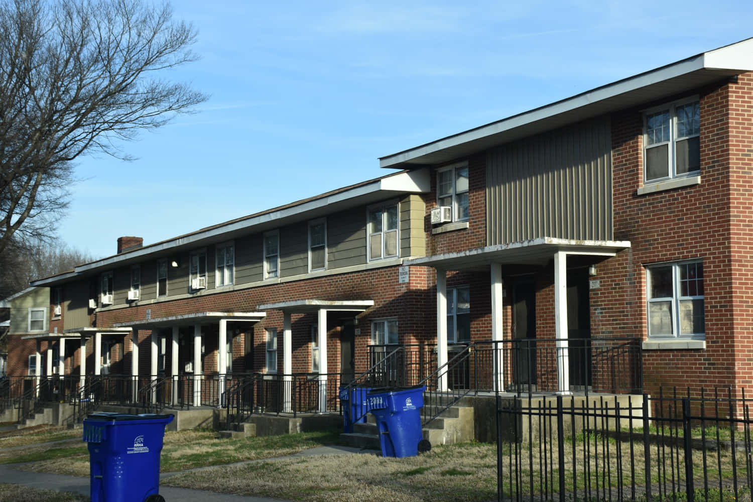 Richmond Residential Row Houses Wallpaper