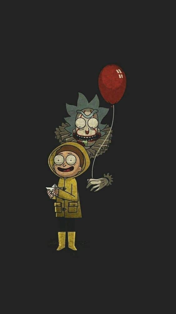 Rick And Morty Halloween Costume Tablet Wallpaper