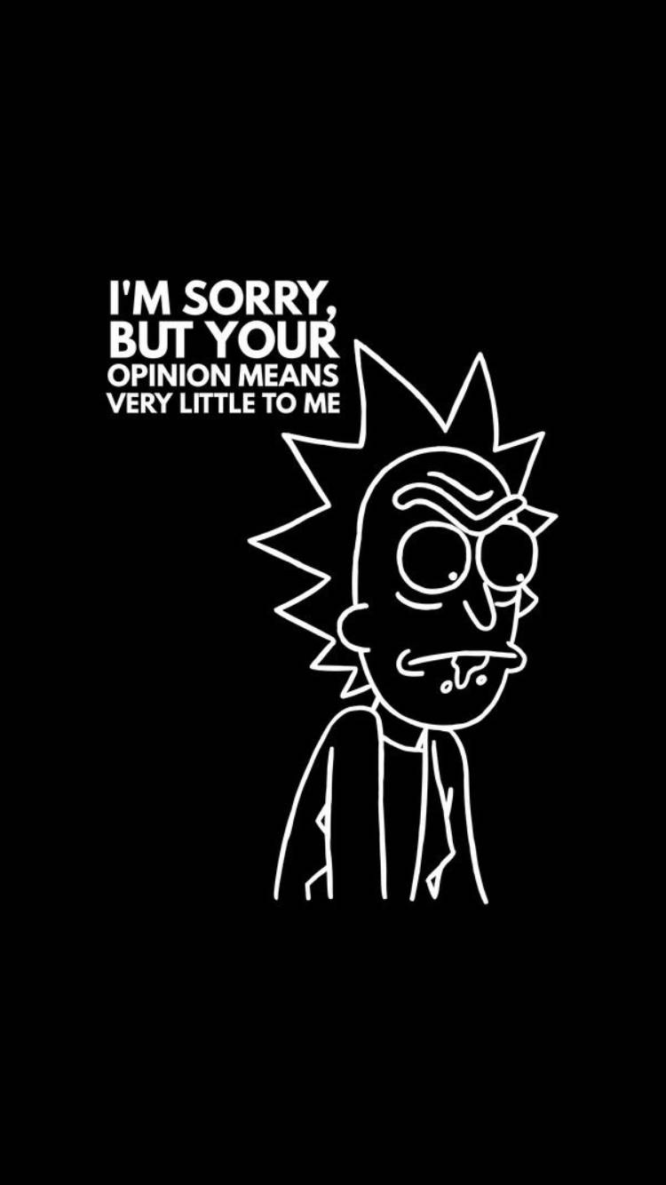 Rick And Morty Quotes Wallpaper
