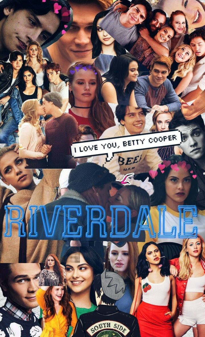 Riverdale Cutout Collage Wallpaper