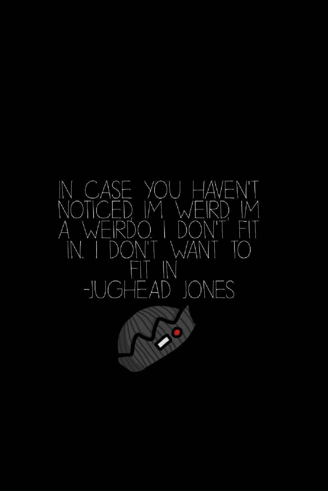 Riverdale Jughead Quote Wallpaper