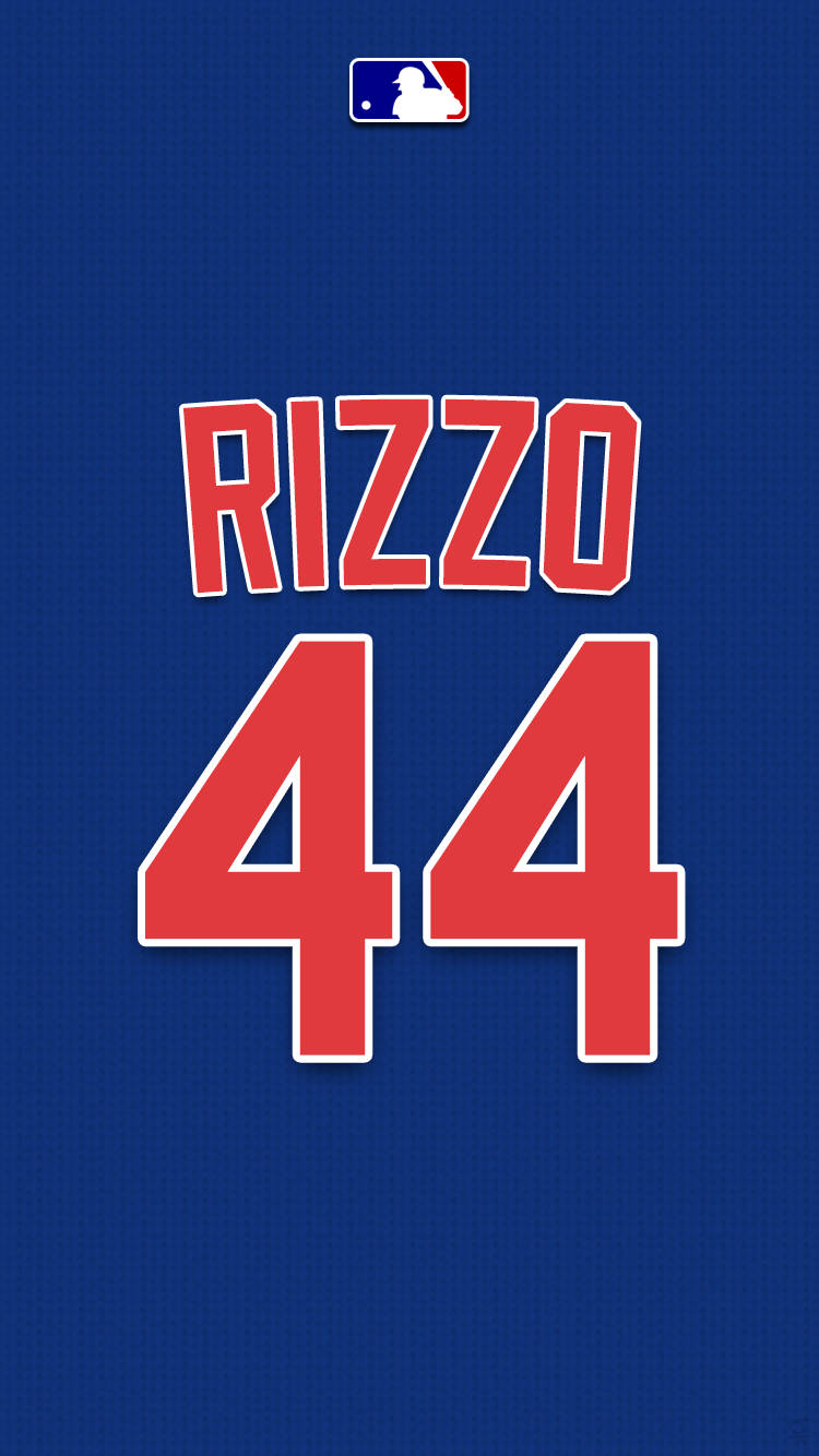 Rizzo Of Chicago Cubs Uniform Wallpaper