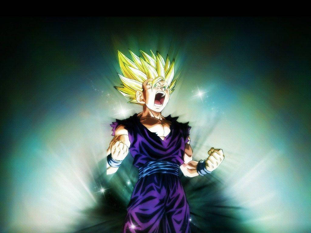 Roaring Gohan Super Saiyan 2 Wallpaper