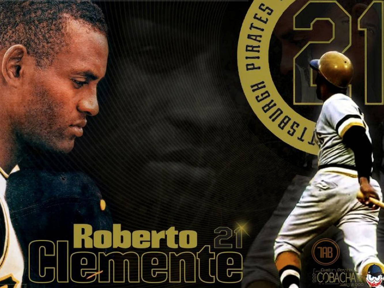 Roberto Clemente Pittsburg Pirates Player Wallpaper