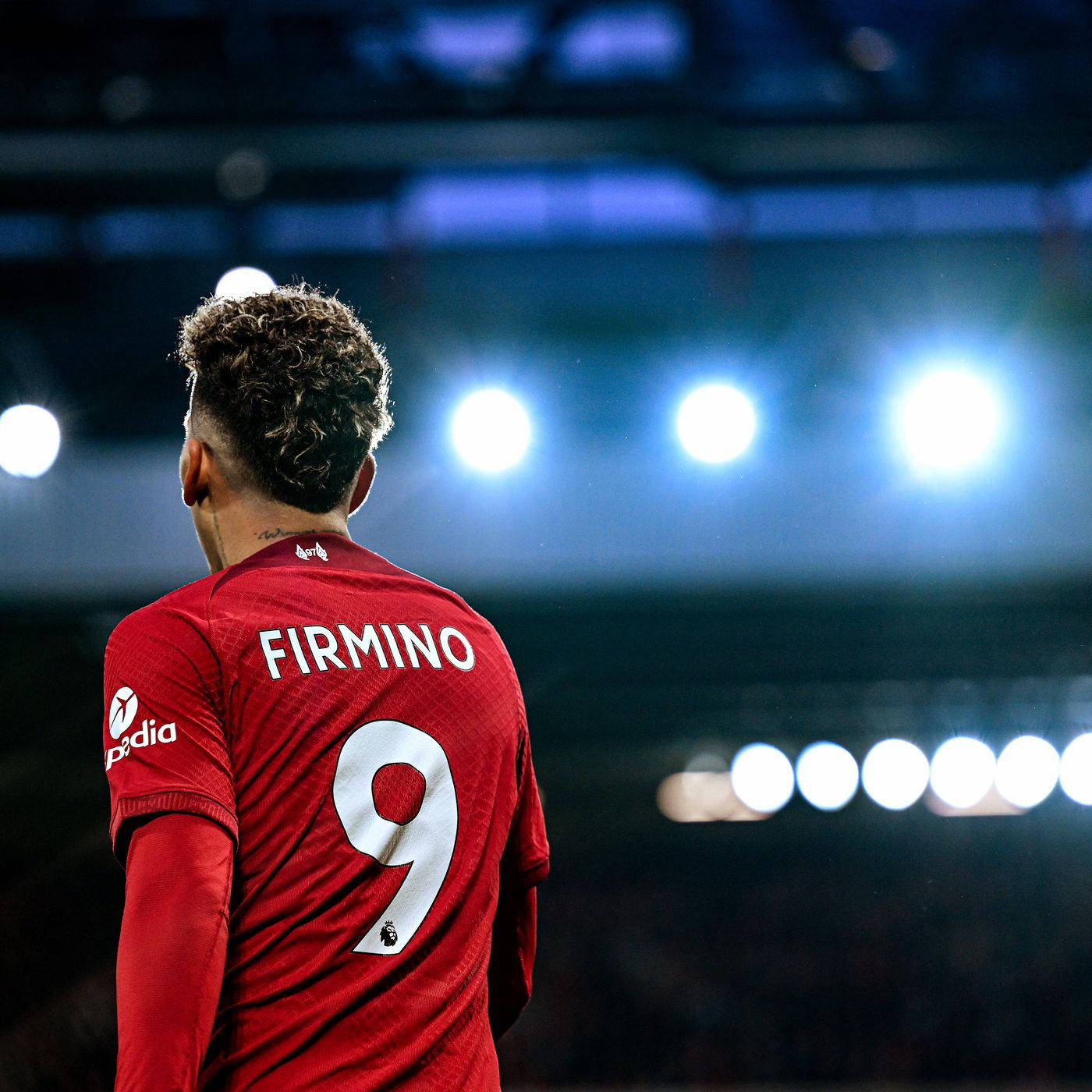 Roberto Firmino Stadium Lights 9 Wallpaper